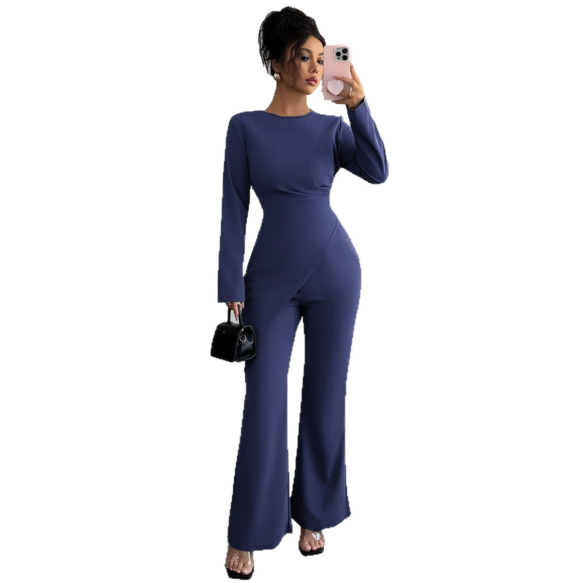 European And American Leisure Simple Straight Suit Women