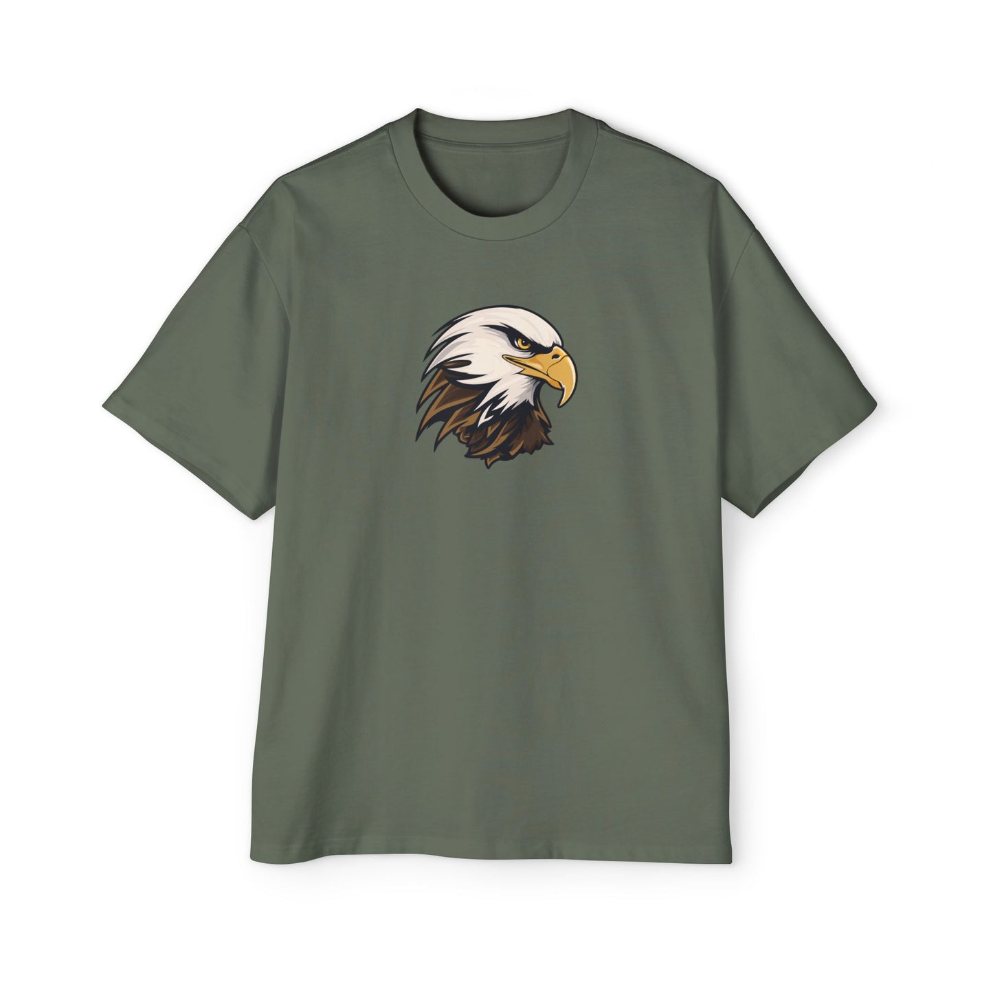 Eagle Graphic Oversized Tee - Men's Stylish Casual Wear